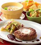 リングハンバーグの献立