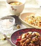 豚肉カシューナッツ炒めの献立