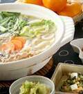 「みそ煮込みうどん鍋」の献立