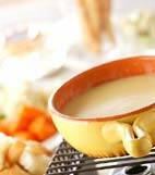 チーズフォンデュの献立