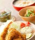 「カキ＆エビのフライ」の献立