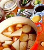 おでん・みそ味での献立