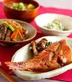 こってり甘辛 赤魚の煮付けの献立