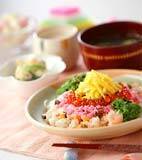 ちらし寿司の献立