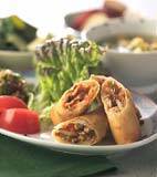 パリパリ春巻きの献立