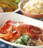 金目鯛の煮付けの献立