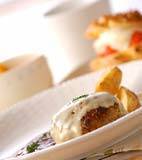 チーズハンバーグの献立