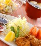 カラッと串カツの献立