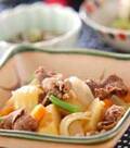 「シンプル肉ジャガ風煮物」の献立