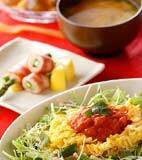 ふわふわ卵の献立