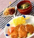 豚肉のショウガ焼きの献立