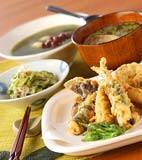 イワシの天ぷらの献立