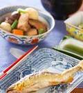 「アユの塩焼き」の献立