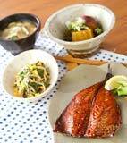 アジのみりん干しの献立