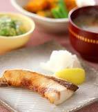 ブリの塩焼きの献立
