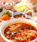 「餃子キムチ鍋」の献立