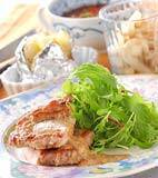 豚肉ソテー・ソース掛けの献立