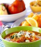 ヘルシー！白菜の洋風トマト鍋の献立