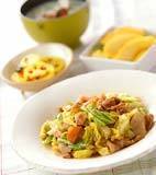 豚肉とキャベツ炒めの献立