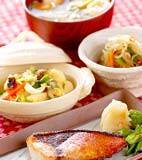 ブリの塩焼きの献立