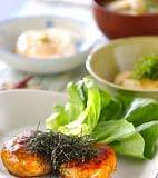 ゴボウつくねの献立