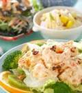 「エビのマヨソース和え」の献立