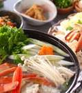 「カニすき鍋」の献立