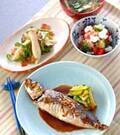 「アジの煮付け」の献立