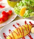 豚キムチオムレツの献立