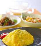 フワフワオムライスの献立