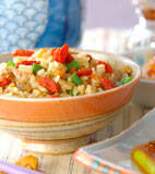 炊き込み玄米ご飯の献立