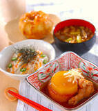 しみしみ大根とほろほろ手羽の煮物の献立