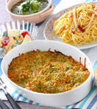 カキのハーブパン粉焼の献立