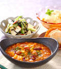 「白菜のチリコンカン」の献立