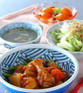 「鶏手羽元の中華煮」の献立