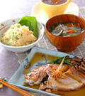 「連子鯛の煮付け」の献立