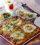 焼きカレーの献立