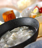 さっぱり水餃子の献立