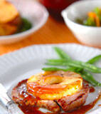 ポークハワイアンの献立