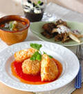 「鮭のコロッケ」の献立