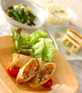「春雨の春巻き」の献立