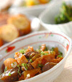 簡単モツ煮込み じっくり煮込むの献立