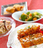 カボチャのミルフィーユの献立