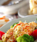 「イカとエビのマヨ炒め」の献立
