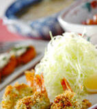 エビのタルタル焼きの献立