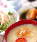 京風白みそ雑煮の献立