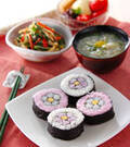 「梅巻き寿司」の献立