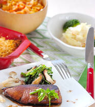 ブリのイタリアンステーキの献立