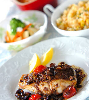 プロヴァンス風サワラのソテーの献立