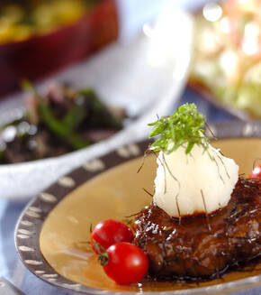 和風イワシハンバーグの献立